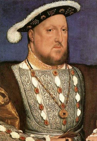HOLBEIN, Hans the Younger Portrait of Henry VIII Germany oil painting art